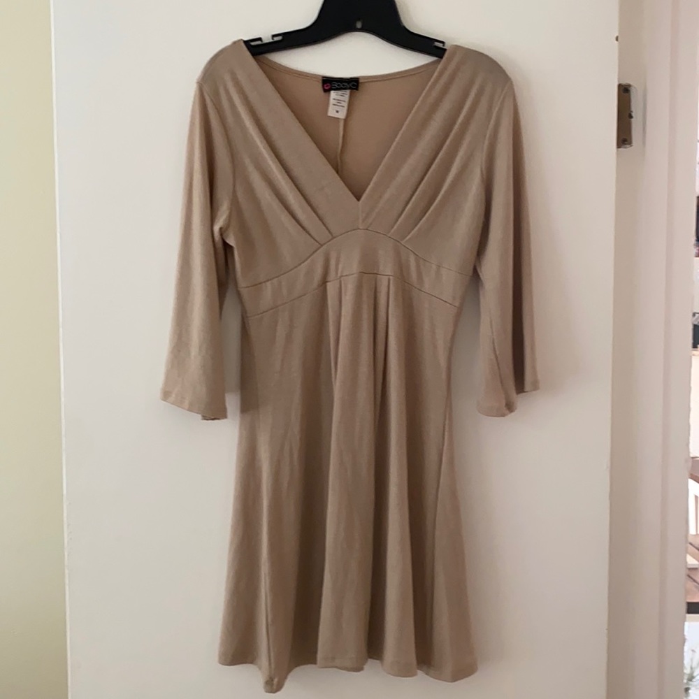 Tan BodyC dress size Medium